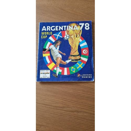 Album Panini Championnat Du Monde 1978