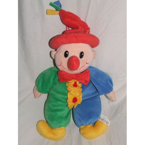 Clown Logitoys Vert Bleu Jaune Multicolore