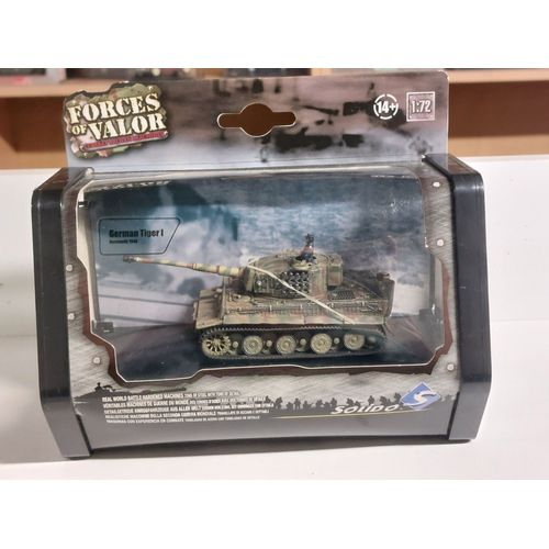 Tank Char German Tiger I Forces Of Valor Normandie 1944 Solido - 1/72-Solido