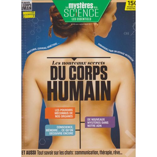 Les Mystères De La Science N°14 Les Nouveaux Secrets Du Corps Humain Ainsi Que Tout Savoir Sur Les Chats