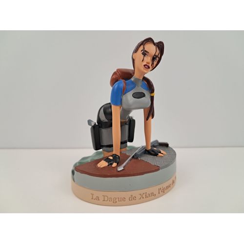 Figurine Tomb Raider Lara Croft - Numéro 58 La Dague De Xian L'epave Du Maria Doria
