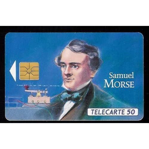 Télécarte 50 - Samuel Morse 03/93  Gem