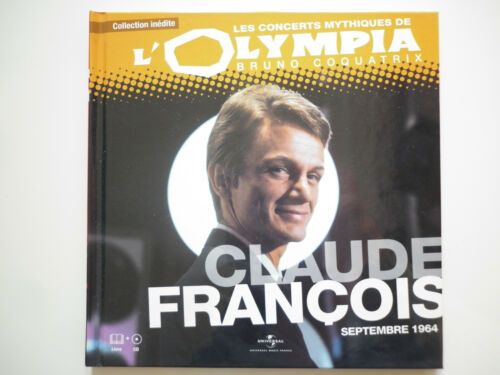 Claude François Cd Format Livre  .Les Concerts Mythiques De L Olympia