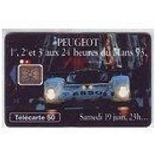 Lot De 8 Télécartes - Peugeot - 24 Heures Du Mans - Collection France