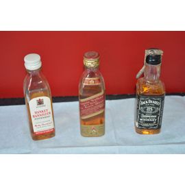 Lot 5 Mignonnettes Whisky Pleines
