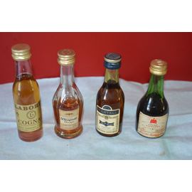 Lot 7 Mignonnettes "Cognac" Pleines