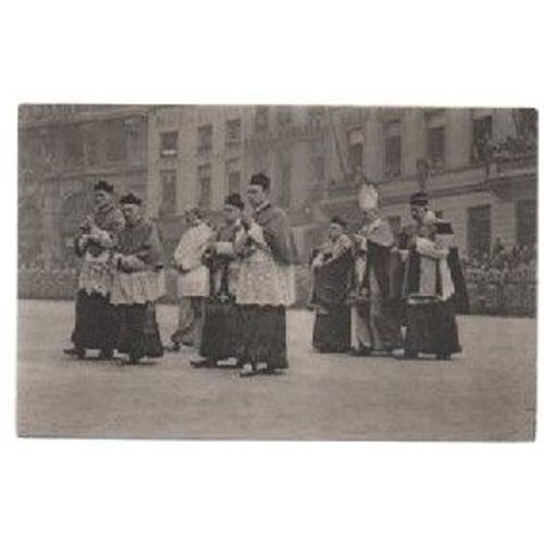 Carte Postale Ancienne Belgique Funerailles Solennelles Du Roi Albert 1er
