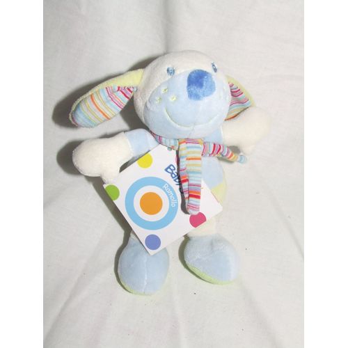 Chien Babysun Baby Sun Ramollo Bleu Vert