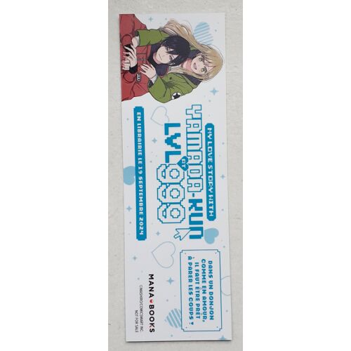 Marque-Page My Love Story Yamada-Kun At Lvl 999 Mana Books