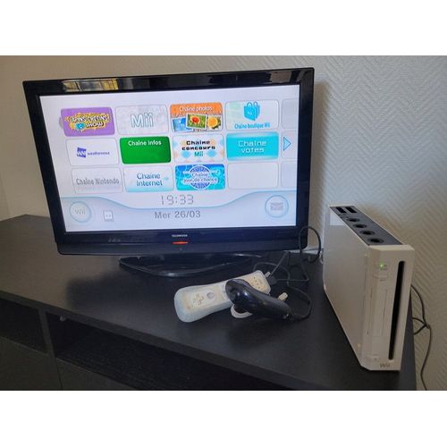 Nintendo Wii Sans Sensor Barre Compatible Gamecube Avec Manette/ M4
