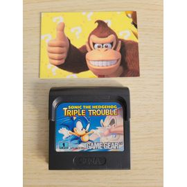 Sonic The Hedgehog Triple Trouble Gamegear/ M4