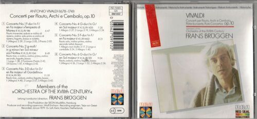 Vivaldi Concerti Per Flauto, Archi E Cembala Frans Brüggen Rca