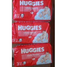 Couches Huggies Little Movers Taille 3
