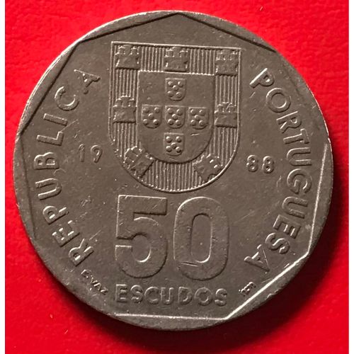 50 Escudos - 1988 - Portugal