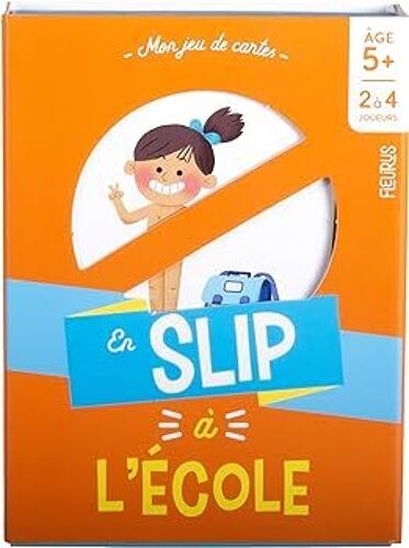 En Slip À L'école - Mon Jeu De Cartes - Coopération Et Association - A Partir De 5 Ans