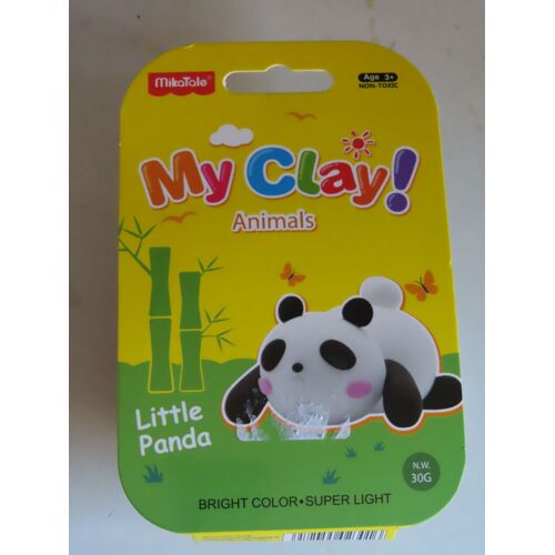 Kit Pâte À Modeler Modèle Panda