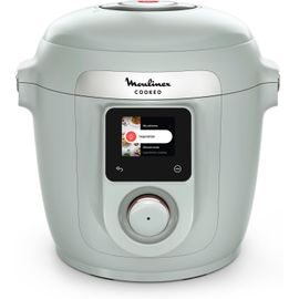 SUBZONAL-Moulinex Cookeo Wifi 10-en-1, Multicuiseur intelligent haute pression, 10modes de cuisson, Rapide, Sans surveillance, Guide de cuisson pas à pas, 6 L, CE96G310