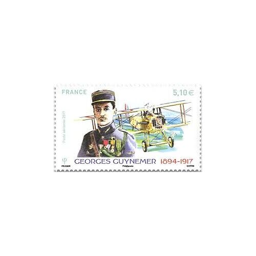 Georges Guynemer Pilote Avec "Spad 12" Année 2017 Poste Aérienne N° 81 Yvert Et Tellier Luxe
