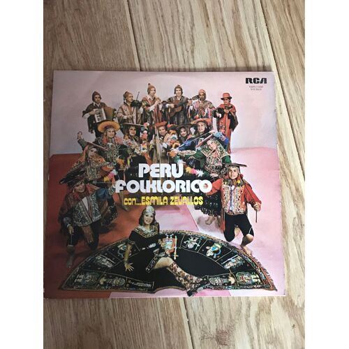 Disque Vinyle 33t Peru Folklorico Con Esmila Zevallos