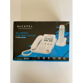 Alcatel XL650 Combo Voice Home & Business: Un Téléphone Filaire+Répondeur Numérique & Un Sans Fil