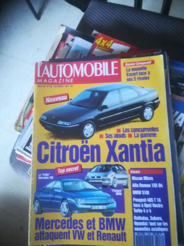 L Automobile 558 De 1992 Opel Vectra Turbo 4x4,Peugeot 405 T16,Mercedes 600 Sec,Nissan Micra 1.0 Lx,Audi 100 S4,Mitsubishi 3000 Gt,Daihatsu Charade 1.3i Cr,Hyundai Scoupe Turbo,Subaru Legacy Turbo 4wd