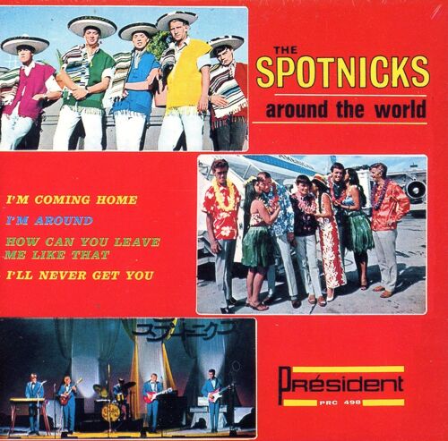 Spotnicks - "Around The World" - 4 Titres - Cardboard