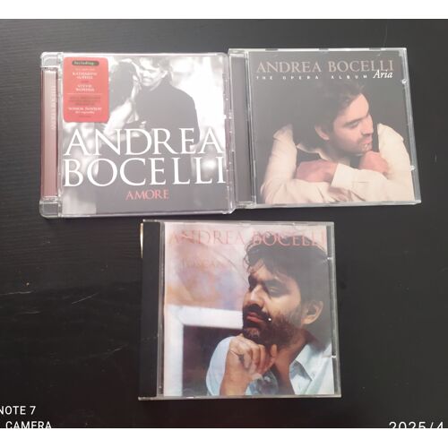 3 Cd Andrea Bocelli
