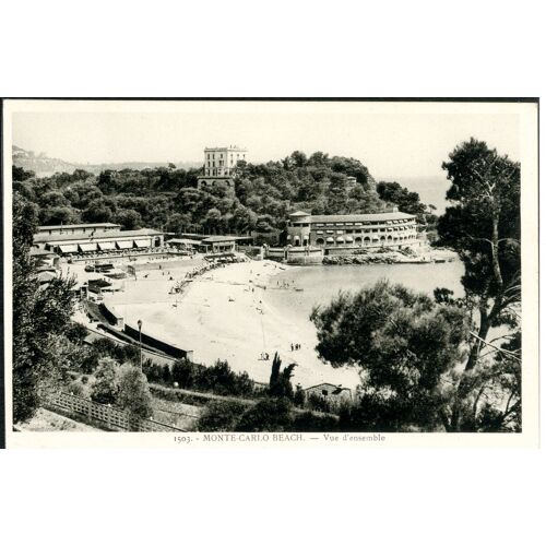 Carte Postale N°1503, Monte-Carlo Beach, Vue D'ensemble