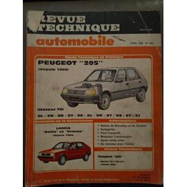 Revue Technique Automobile N°490 Peugeot 205 Depuis 1988
