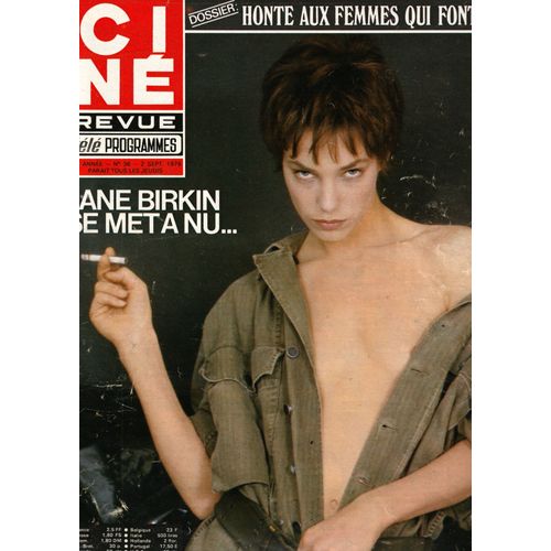 Jane Birkin Dans Ciné Revue