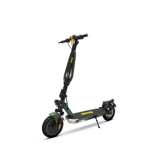 Trottinette Jeep Adventurer Adance Safety Cadre Mag Moteur 350w 18,9nm Pneu 10'' Tubeless Suspension Av Et Ar Frein Av Elec 19kg Batt 36v 10,4ah 374wh Bt Ipx5