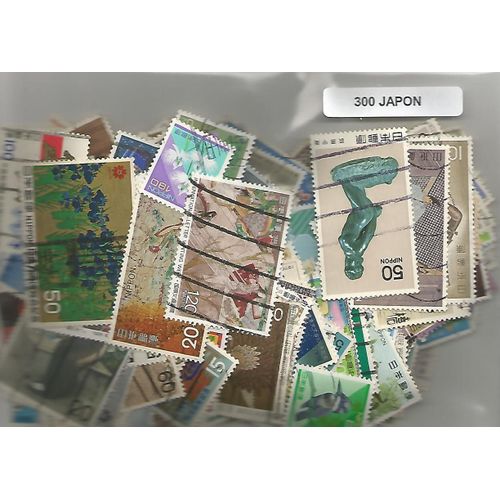 Lot 300 Timbres Du Japon