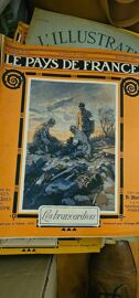 "Le Pays De France - N°110 (1916) : Les Brancardiers – Revue D'époque 1ère Guerre Mondiale"