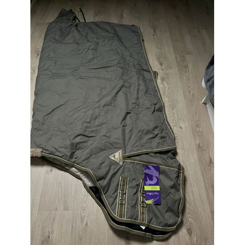 Couverture Cheval D'extérieur Equithème 135 Cm Kaki