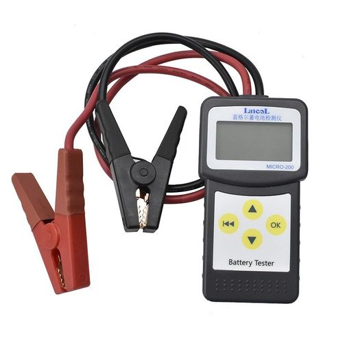 Lancol Micro-200 Testeur De Batterie De Voiture 12v Analyseur Numérique 2000cca Outil De Diagnostic De Voiture Avec Impression Usb