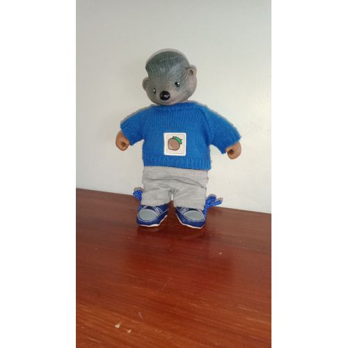 Herisson Bleu Vintage Berchet Copain De La Forêt