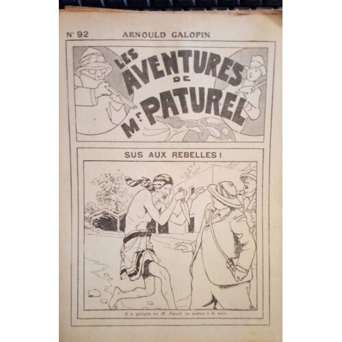 Les Aventures De M. Paturel, Arnould Galopin, N°92