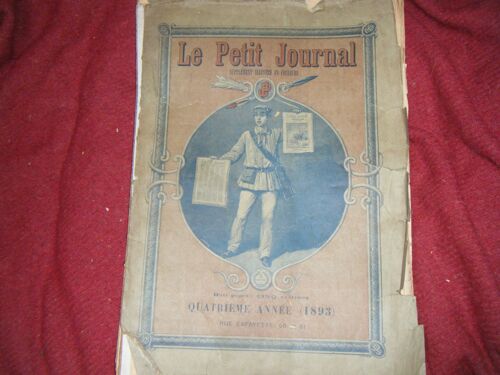 Le Petit Journal Supplément Illustré 1893. Du N° 111 Au N° 162. 4eme Année.