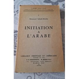 Initiation A L'arabe De Moucef Sahel Ettaba