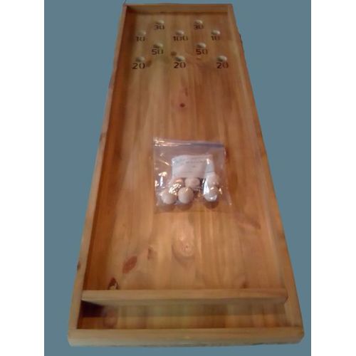 Jeu en bois du billard japonais en pin rustique naturel