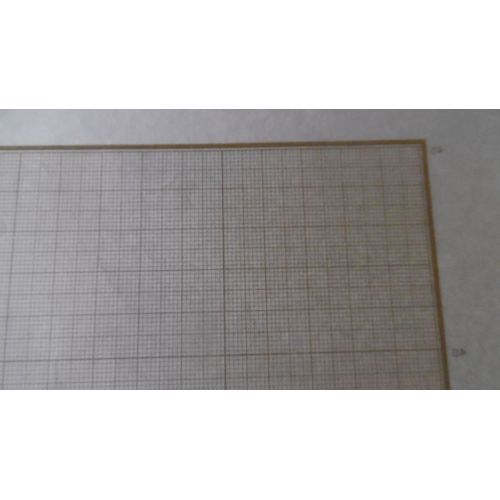 Feuilles Papier Calque Millimétré 50x65cm Bistre Canson Lot De 10