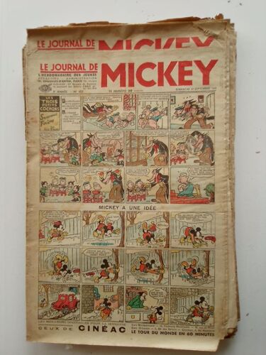 Le Journal De Mickey Avant Guerre N° 102 - 27 Septembre 1936