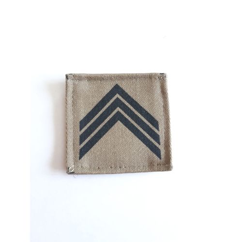 Grade Velcro De Poitrine Neuf Basse Visibilité Grade Sergent-Chef