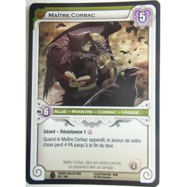 Carte Wakfu Dofus Collection "Maitre Corbac" 26/100 Holo