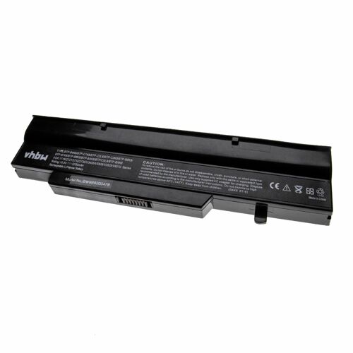vhbw batterie remplace S26393-E005-V161-01-0746, S26393-E005-V161-02-0746, S280N-055, SQU-518 pour laptop (5200mAh, 10.8V, Li-Polymère, noir)