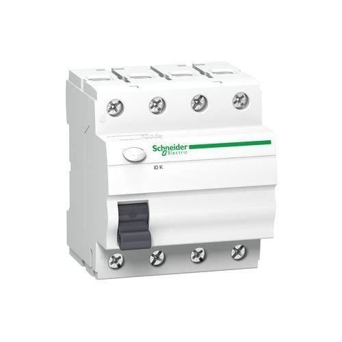 Schneider Electric Interrupteur différentiel, 4P, 40 A, 30 Ma, classe AC - A9Z05440