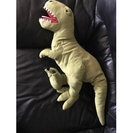 Doudou Peluche Dinosaure Vert Ikea 65cm
