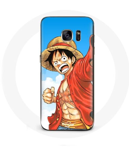 Coque Pour Samsung Galaxy S7 Edge Manga One Piece Luffy Anime