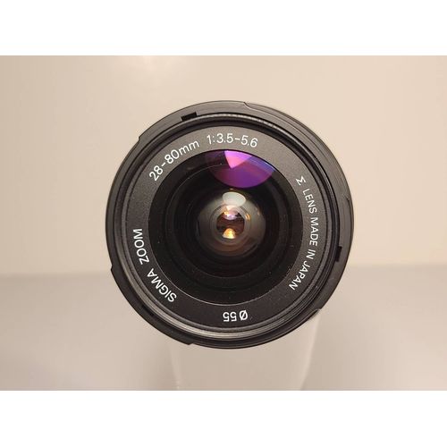 Sigma zoom 28-80mm 1:3.5-5.6 - Monture Minolta AF / Sony A - 28mm 80 mm f/3,5-5,6