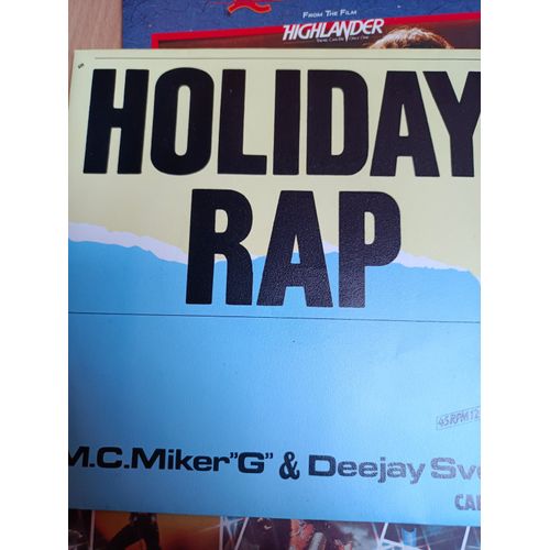 Vinyl 45 T Holiday Rap